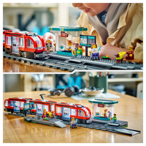 Lego Downtown Streetcar & Station 60423